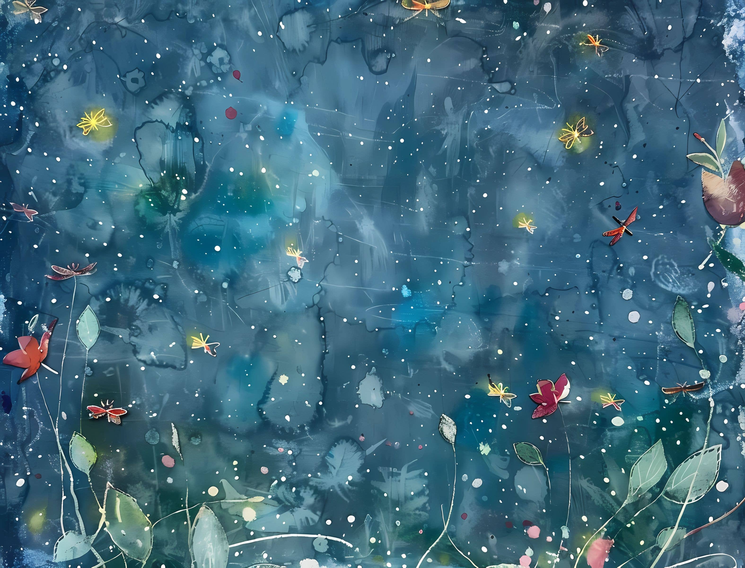 Craft Kreatively - Wholesale Craft Supplies - Fireflies | Decoupage Rice Papers | 6 designs |  A46