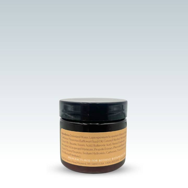 Beehive Botanicals - Wholesale Facial Moisturizer - Manuka Honey and Propolis Moisturizing Cream 1