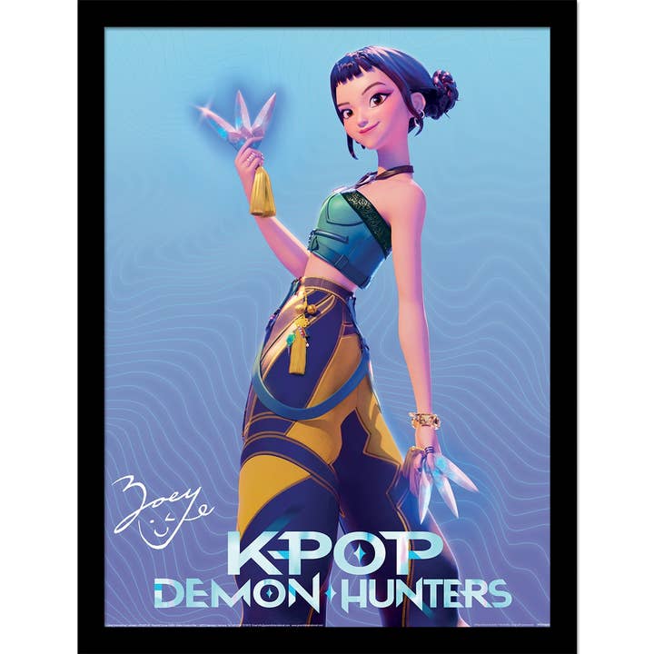 Pyramid International - Wholesale Art Print - K-POP Demon Hunters (Zoey) 30 x 40cm Collectors Print