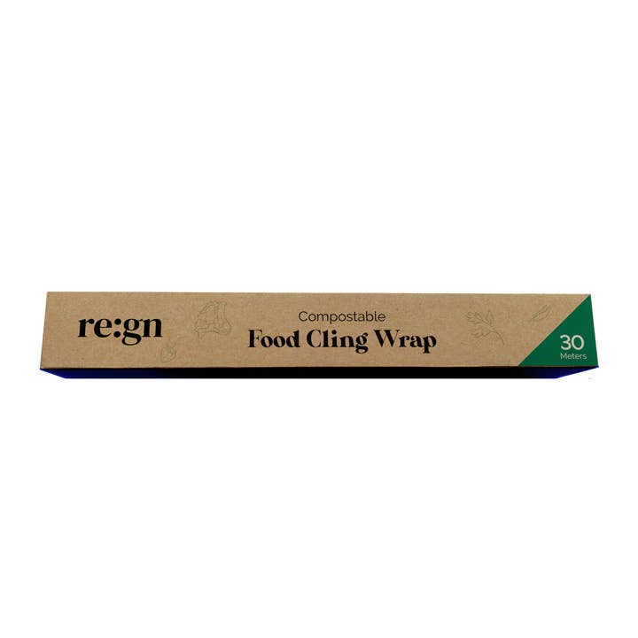 Re:gn - Wholesale Food Storage Wrap/Bag - Re:gn Compostable Food Cling Wrap (Cling Film) – 30m