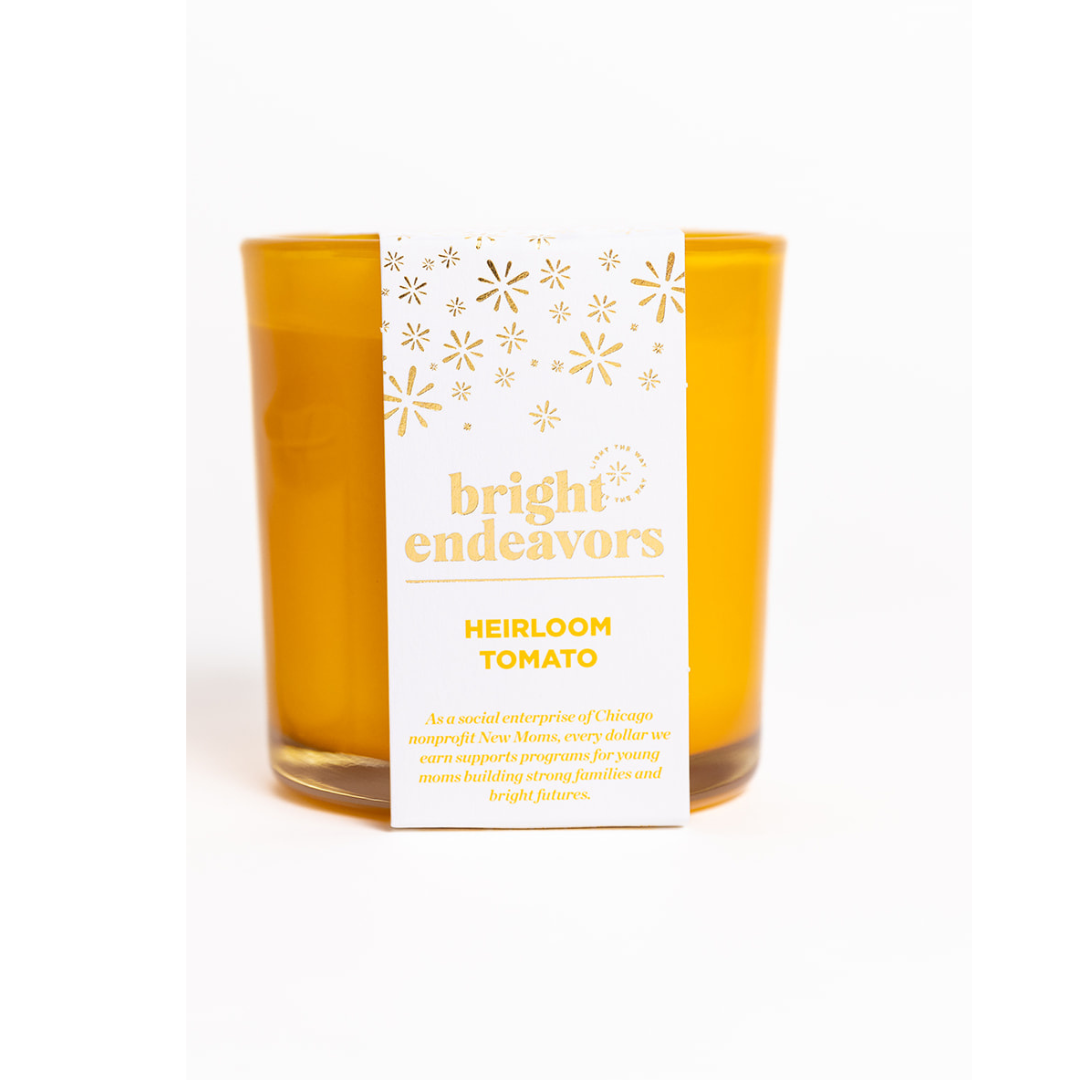 Bright Endeavors - Wholesale Jar/Filled Candle - Heirloom Tomato Soy Candle1