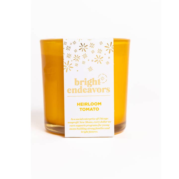 Bright Endeavors - Wholesale Jar/Filled Candle - Heirloom Tomato Soy Candle1
