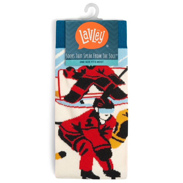 Lavley - Wholesale Socks - Unisex - Zero Pucks Given Hockey Socks5
