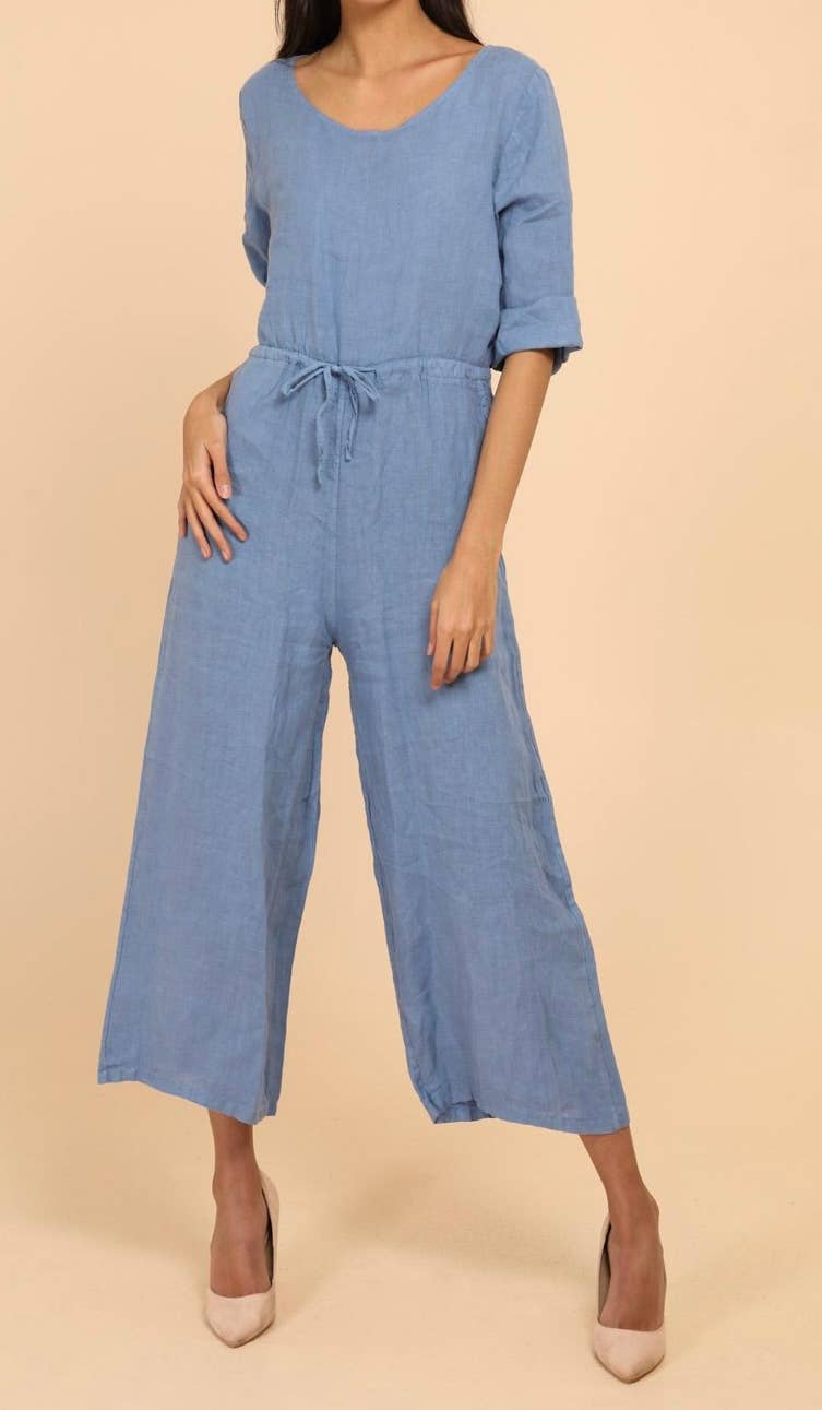 LÉA & LUC – wholesale Jumpsuit - Dam – Damoverall i 100% linne REF.71631
