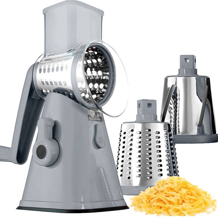 NutriSlicer 3-in-1 Spinning/Rotating Food Slicer and Grater and other Purchase Wholesale mandoline. Free Returns & Net 60 Terms on Faire trending on Faire.