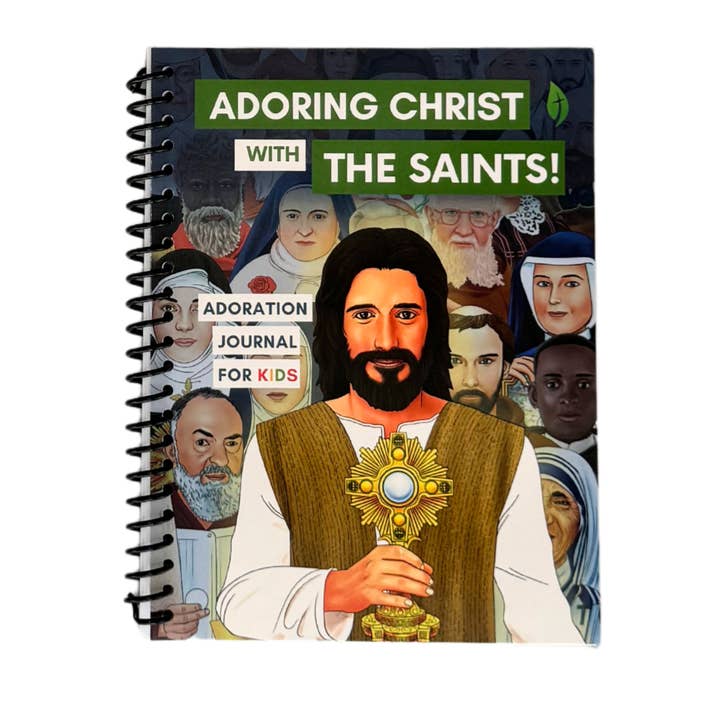 Adoration Journal for Kids for wholesale by Catholic Sprouts LLC