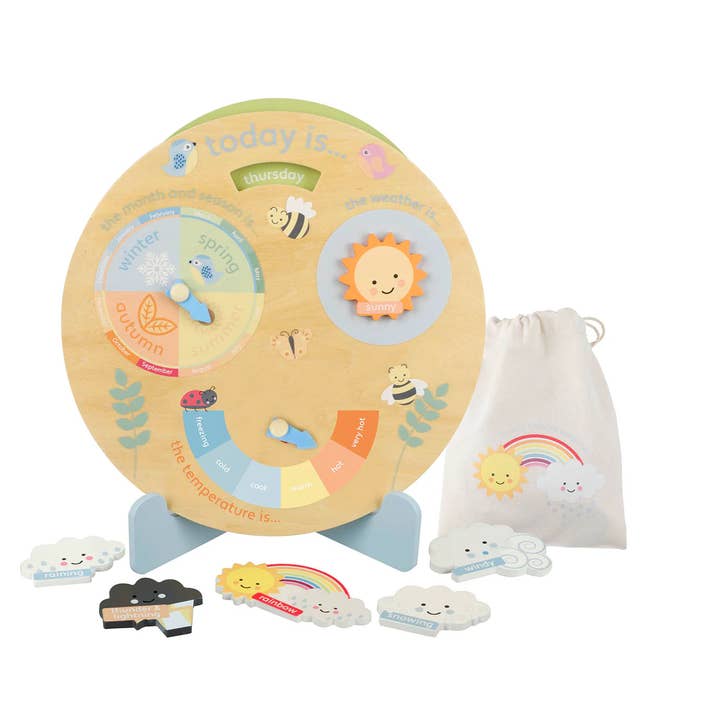 Horloge météo Spring Garden
pour la vente par Orange Tree Toys