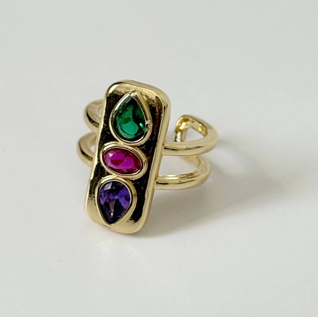 Tramps+Thieves – Anel de cocktail/declaração por atacado – Anel Janessa2