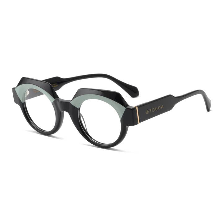 Flama Eyewear - Wholesale Eyeglasses - Women's - LILO. Eyeglass, circular acetate frame.