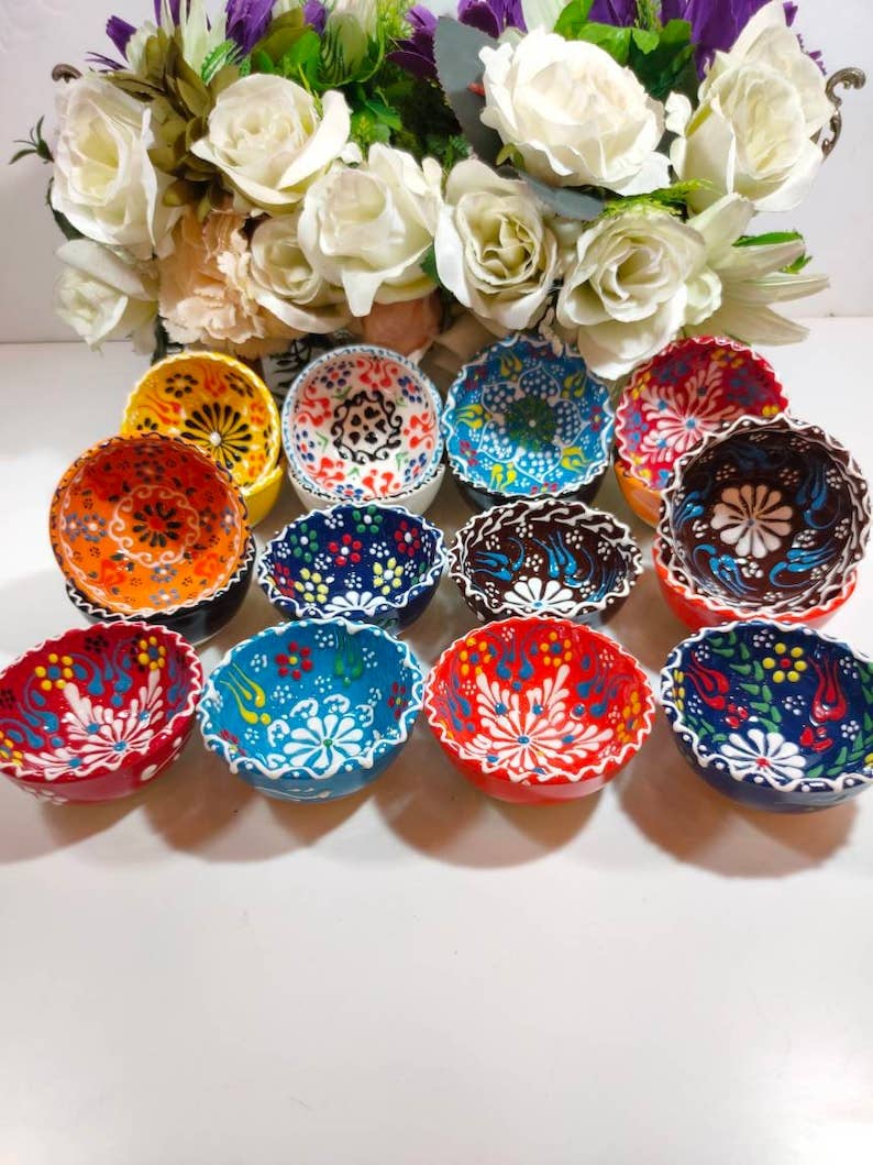 Mediterranean Collection - Wholesale Bowl - Assorted Turkish Bowl Bundle1