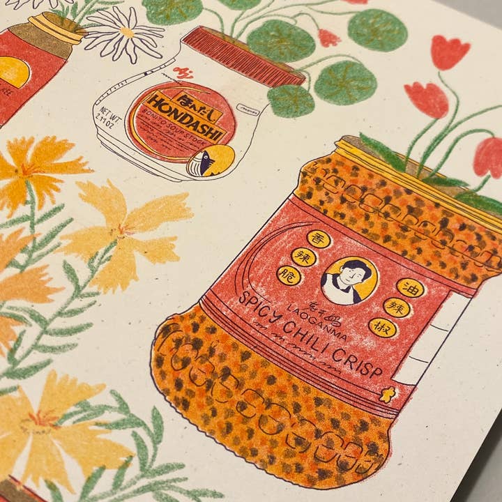 mad dog studio - Wholesale Art Print - Pantry Essentials1