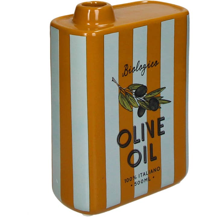 DRYdecorations - Vendita all'ingrosso Vasi - Vaso Olio d'Oliva Strisce