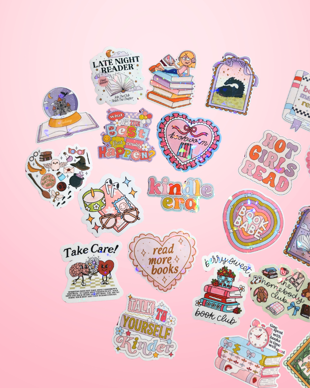 Sun Moon & Stars Co. - Wholesale Sticker - Bookish Stickers| e-reader accessories| stickers4