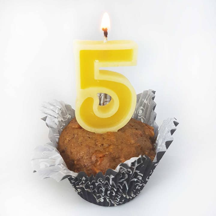 Eastvan bees - Wholesale Cake candle - Number Beeswax Birthday Candles | Cake Topper | Eco Friendly7