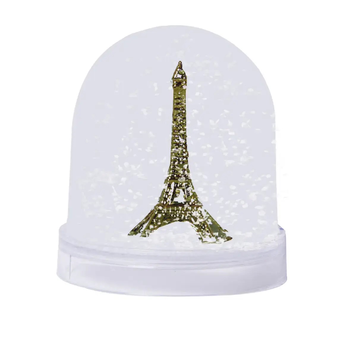 Les Parisettes - Wholesale Snow Globe - Mini snow globe Eiffel Tower (various colors)8