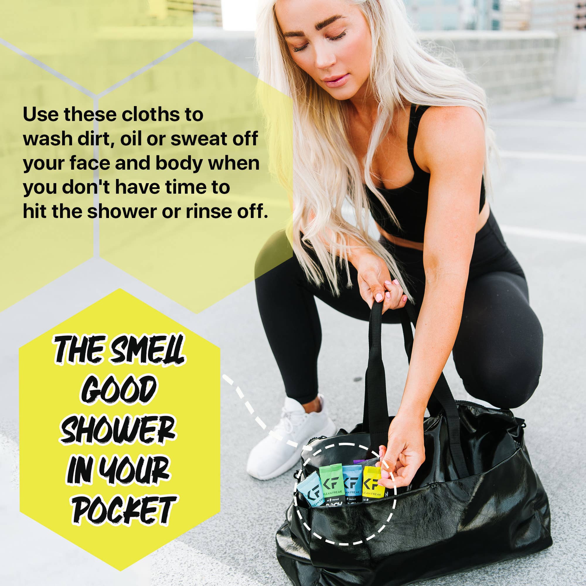 Klean Freak - Wholesale Face & Body Wipes - Dozen Pack - Citrus4