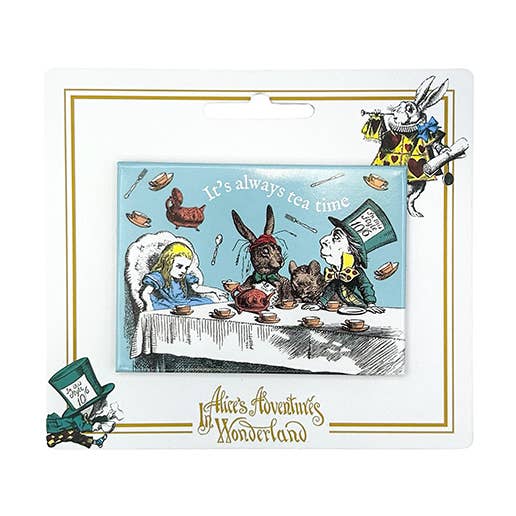 Imán Wonderland Tea Time para venta al por mayor de Temple Island Collection Ltd