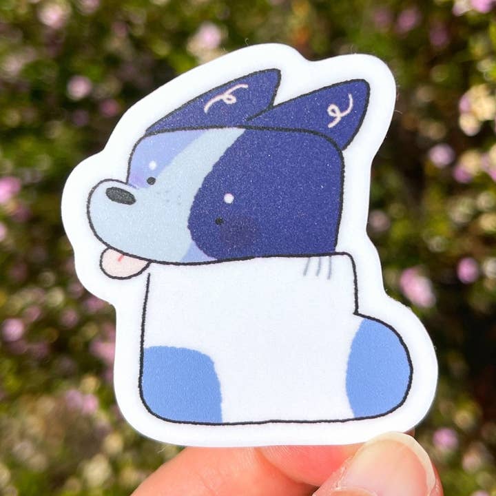 Socks in a Sock Sticker for wholesale by Cool Art Corner