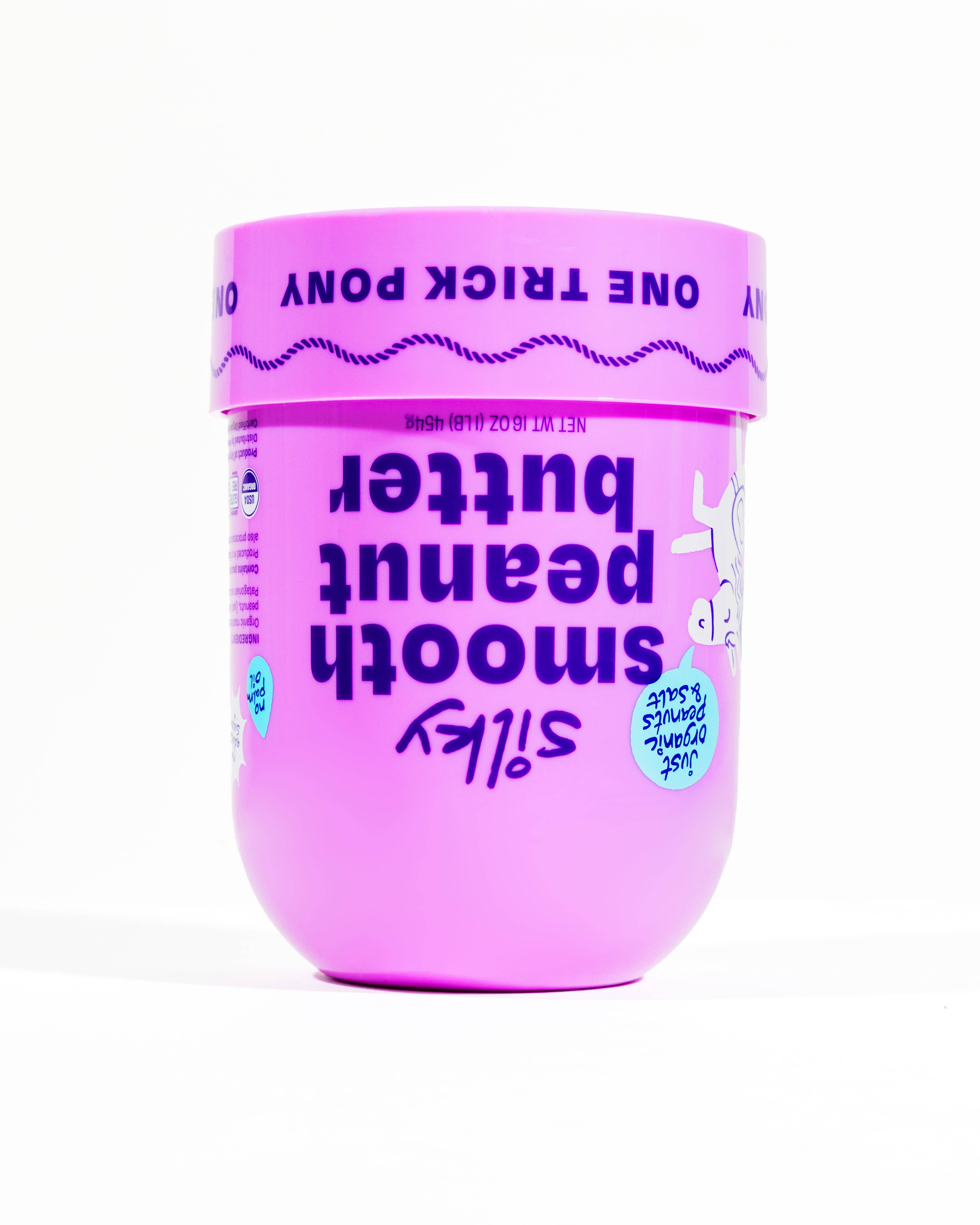 One Trick Pony - Vente Beurres de noix - Beurre de Cacahuètes Bio Naturel et Onctueux - Pot de 16oz5