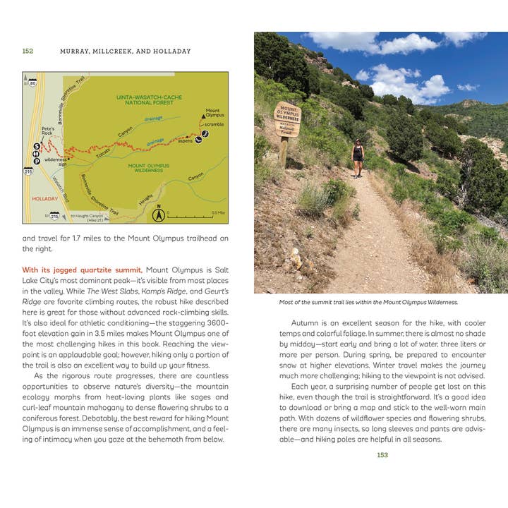 Mountaineers Books - Vente Nature & Outdoors - Sentiers urbains : Salt Lake City8