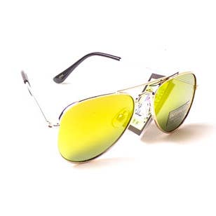 Lunettes de soleil Aviator en métal pour enfants - Assortiment de 3 paires pour la vente par Mid America