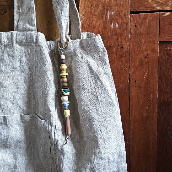 Little Found Bag Charm No. 123 for wholesale by Hey Darling Collective