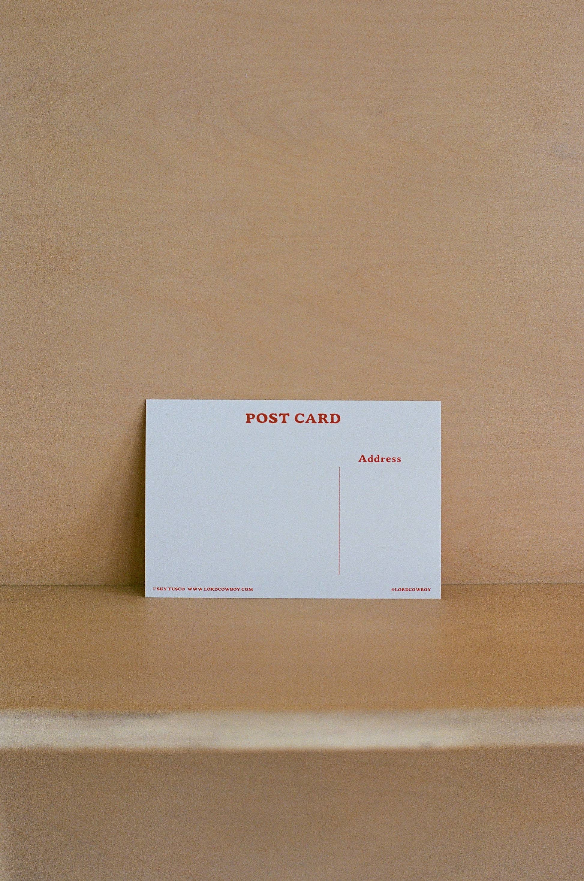 Lordcowboy – wholesale Postcard – A Well Spent Life Postcards by Lordcowboy2