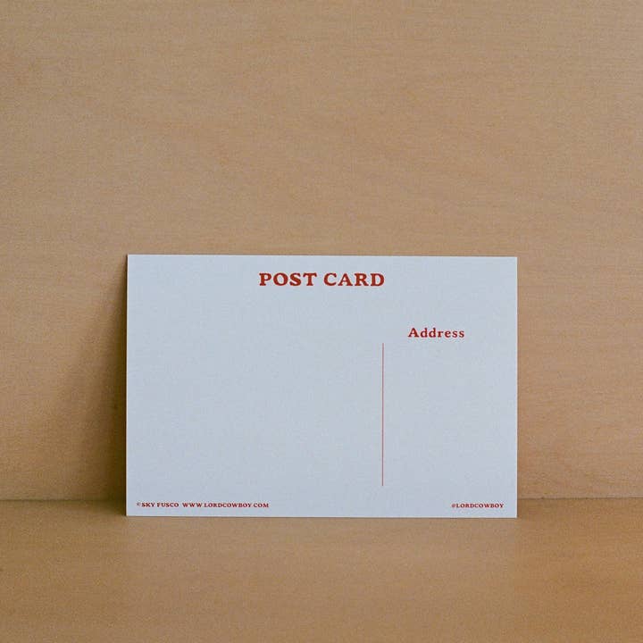 Lordcowboy - Wholesale Postcard - A Well Spent Life Postcards by Lordcowboy2