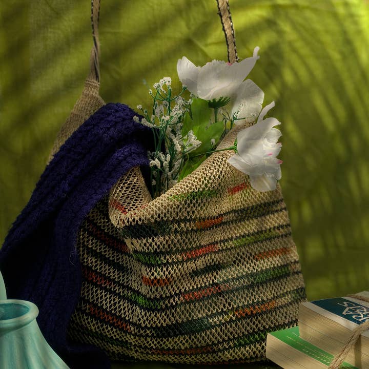 A Million Elephants - Wholesale Crossbody Bag - Women's - Natural Vine Crossbody Beach / Summer / Market Bag3