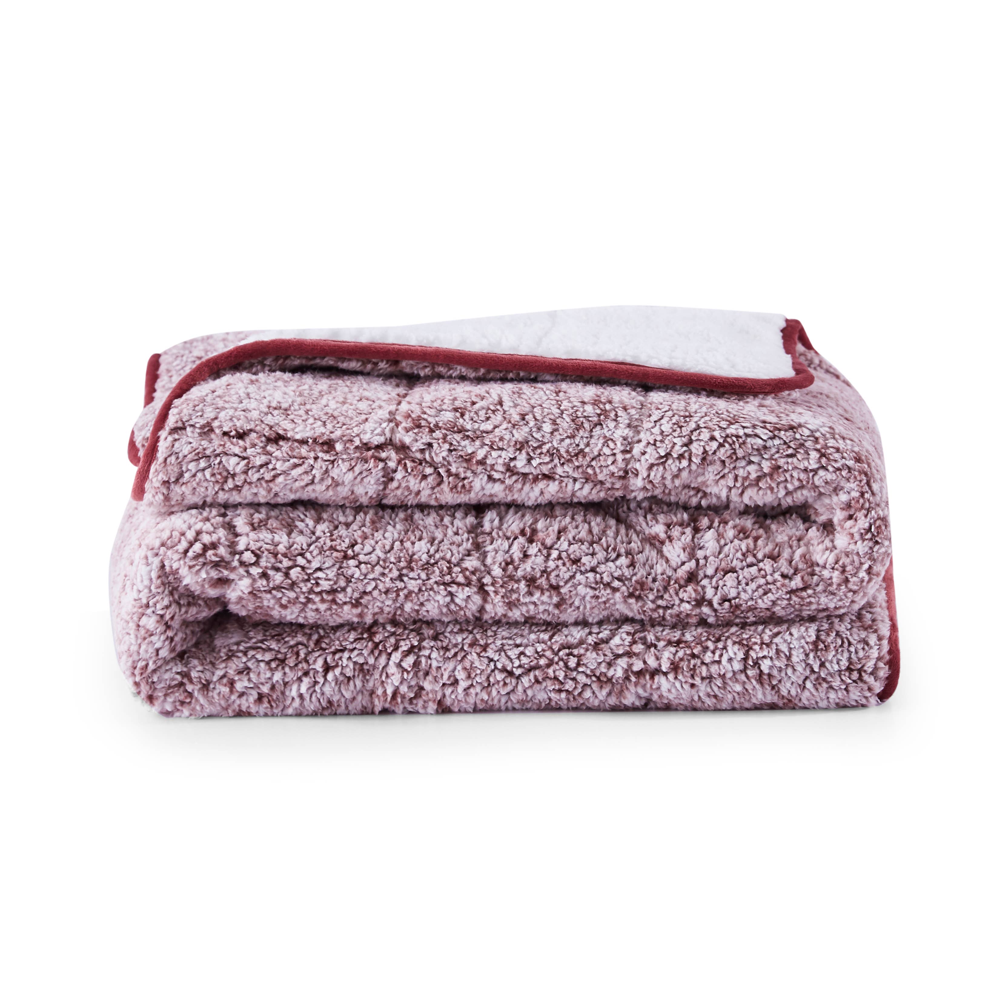 Sutton Home Fashions LLC – Manta para sofá por atacado – Cobertor de lance ponderado Teddy Sherpa6