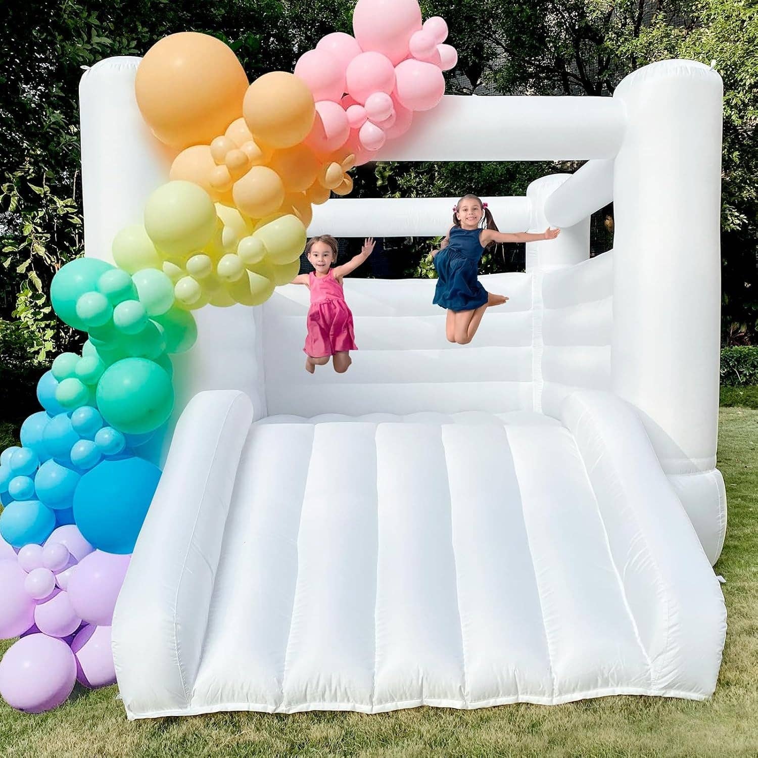 ShipItFurniture - Wholesale Inflatables - Large White Inflatable Bounce House For Kids And Adults1
