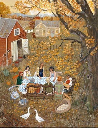 Loré Pemberton – wholesale Stationery/notecard set – The Quilting Bee Card Set of 50