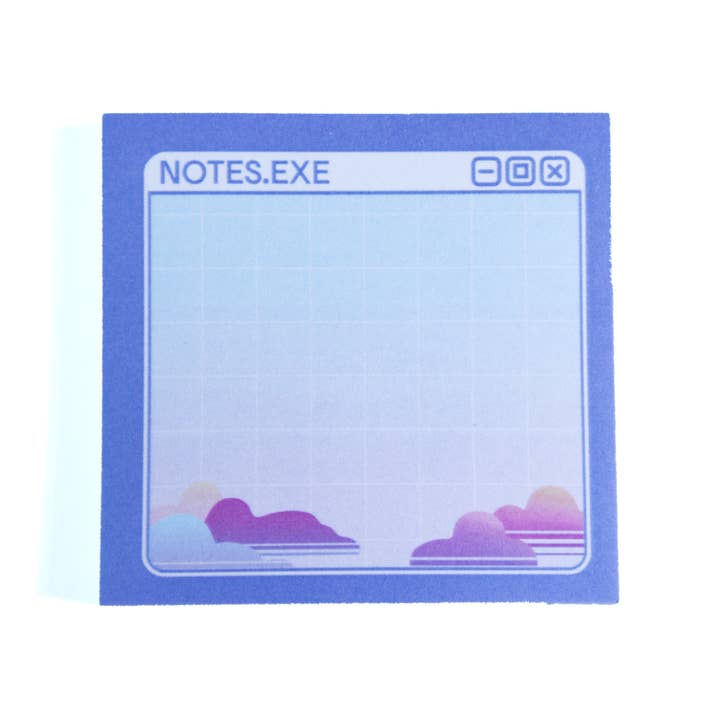 Glitchberry - Wholesale Sticky Notes - Notes.EXE Sticky Note Pad2