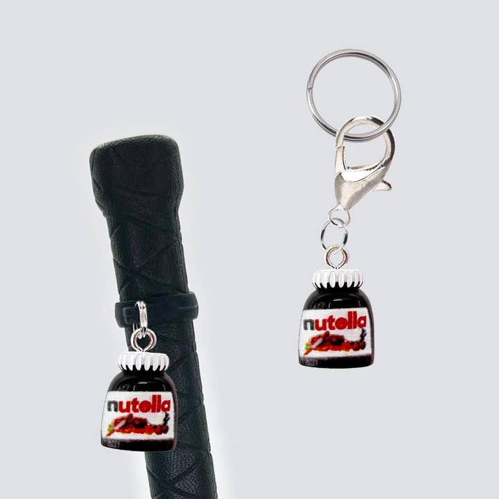 Nutella Crop & Bridle Equestrian Charms for wholesale by My Fancy Pony