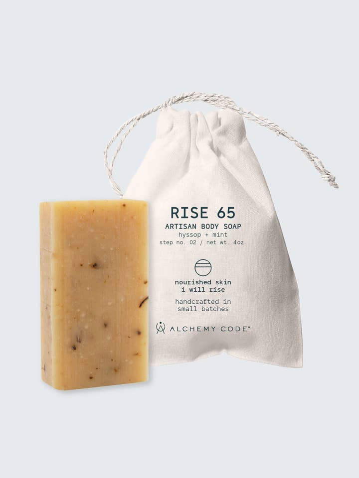 RISE 65 | SAVON ARTISANAL POUR LE CORPS pour la vente par Alchemy Code