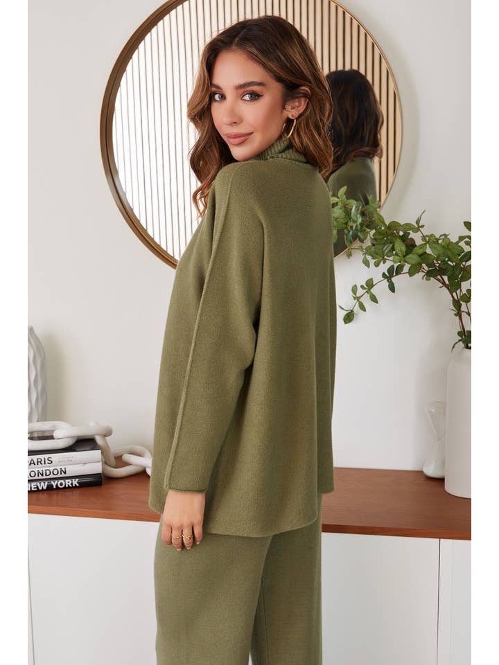 MILIO MILANO - Wholesale Knitted jumper – Women′s - VISCOSE LONG SLEEVE TURTLENECK SWEATER (330115/27760)15