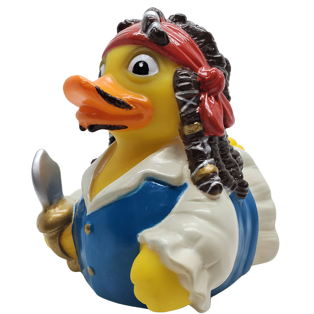 CelebriDucks - Wholesale Bath Toy - Baby - Captain Quack Mallard, Pirate of the Quackibeean 3