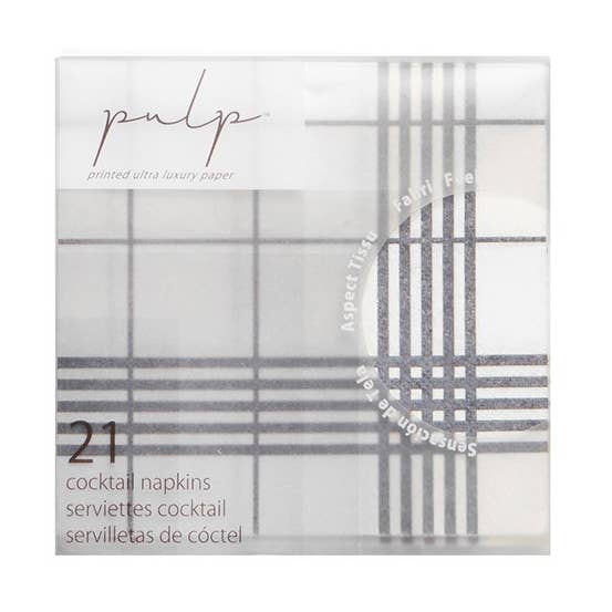 Volume 2 Cocktail Napkin 21 Navy for wholesale by Pulp