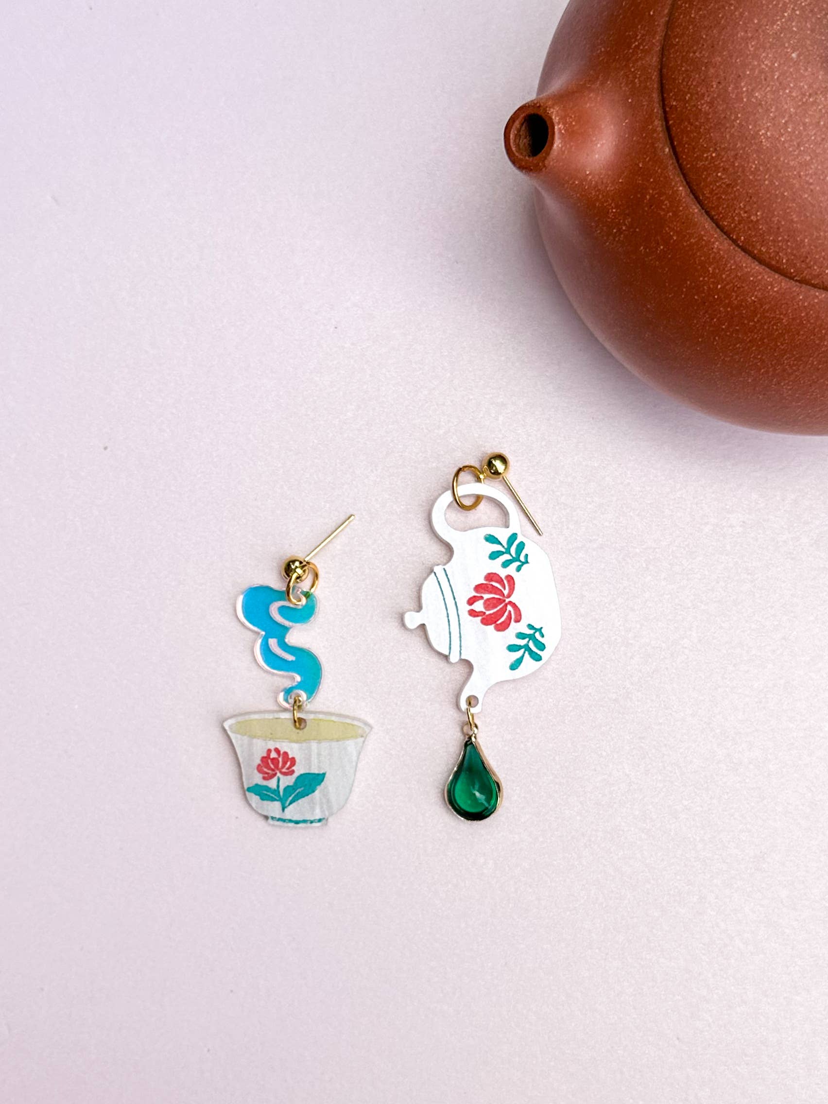 Sunnie Creative - Wholesale Dangle Earrings - Morning Tea Mismatch Earrings