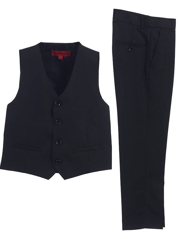 b-one inc - Wholesale Suit Set - Kids - Boy's Formal 2 -Piece Suit Vest GB-BVS