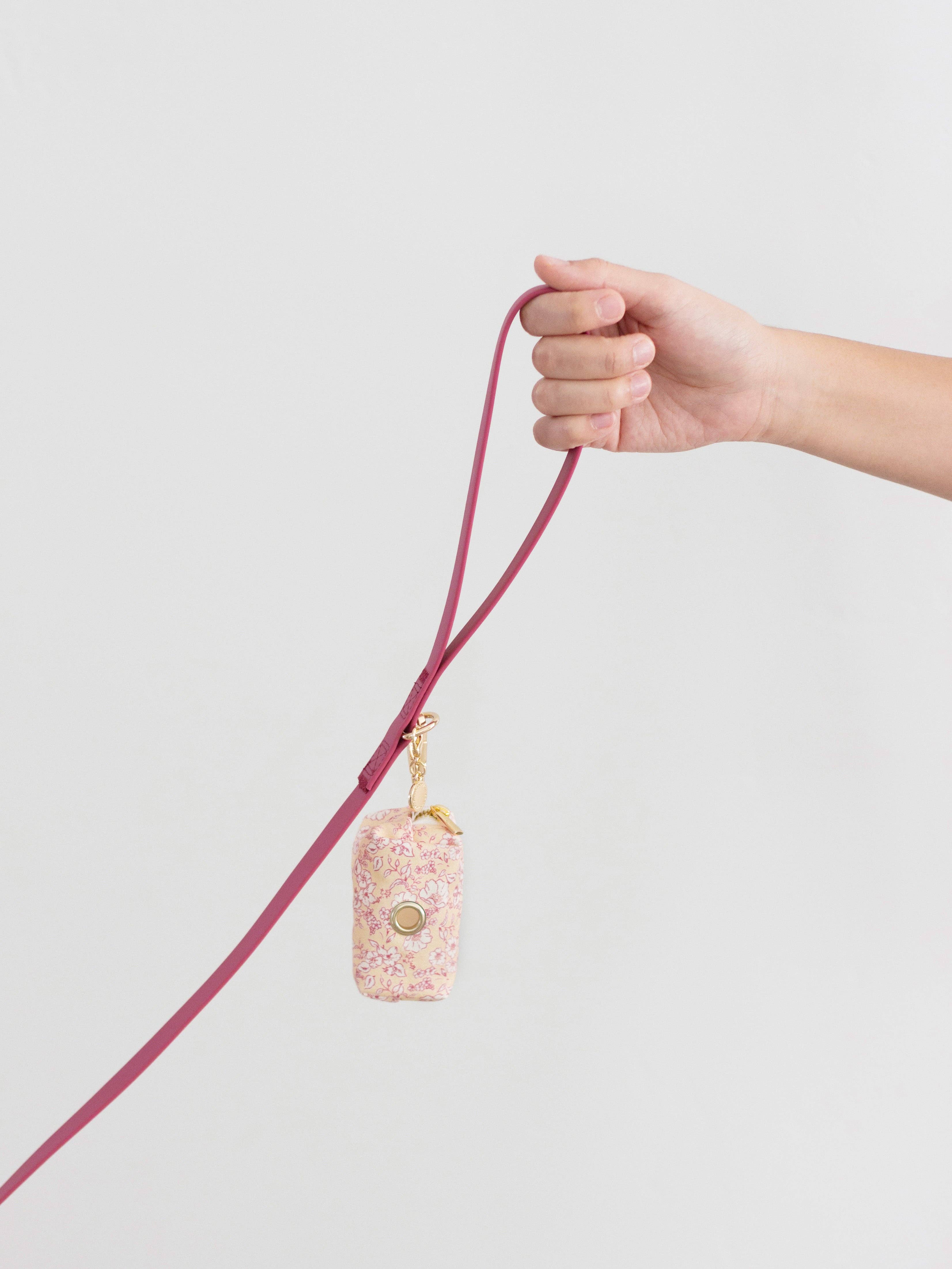 SUNNY TAILS - Vente Laisse – chien - Laisse pour chien imperméable – Mulberry Burgundy 1,5 m3