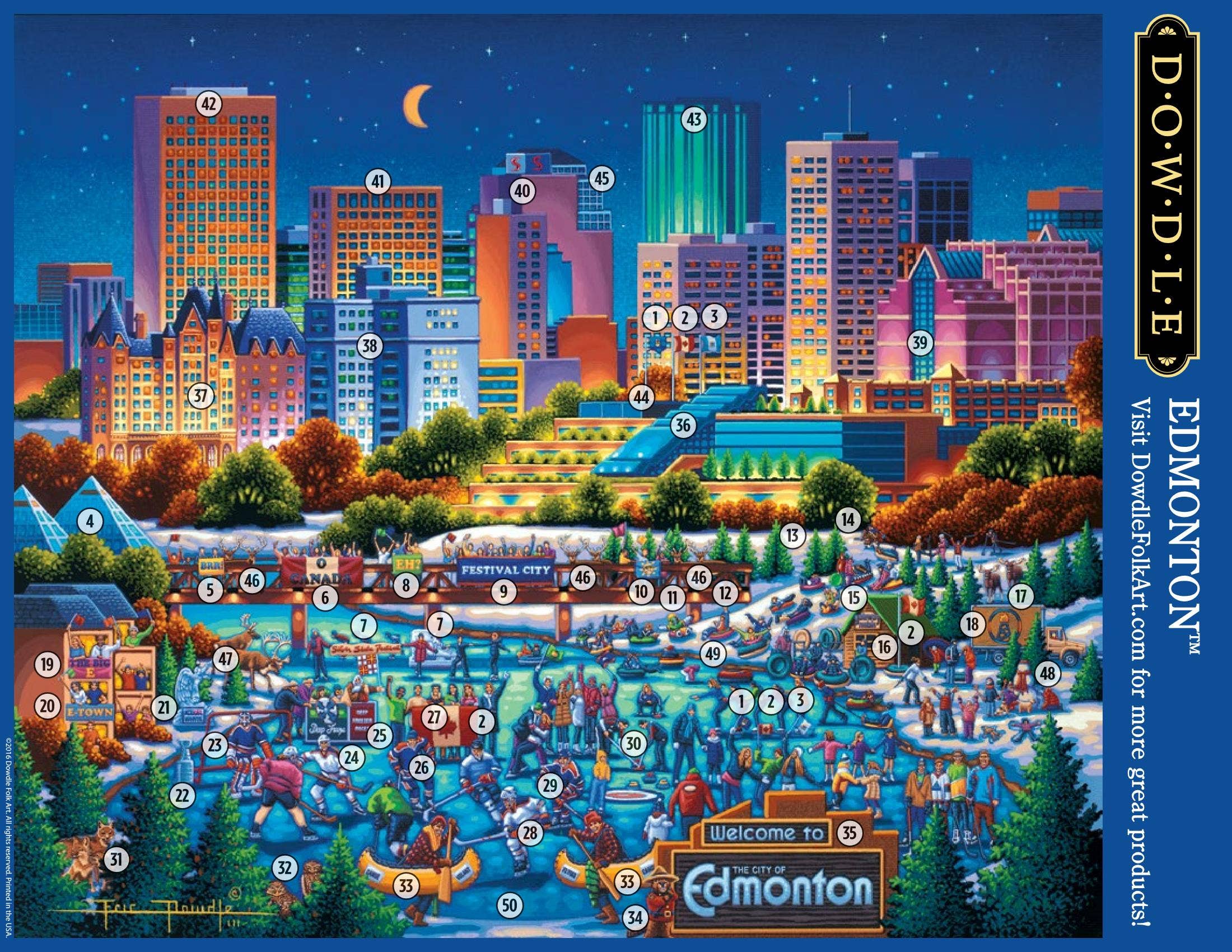 Boardwalk Puzzle Company - Wholesale Puzzle - Adult - Edmonton - 1000 Piece2