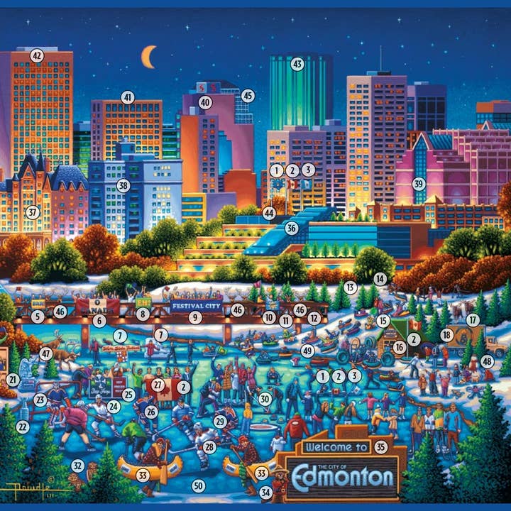 Boardwalk Puzzle Company - Wholesale Puzzle - Adult - Edmonton - 1000 Piece2