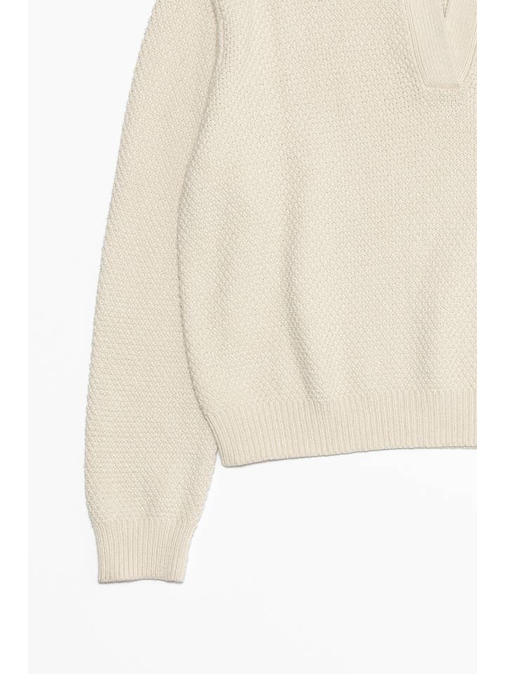 MOD REF - Wholesale Knit Sweater - Women's - The Archie Sweater | Polo Collared Knit Sweater40