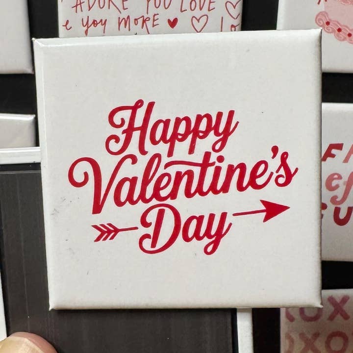 Gelukkige Valentijn Magneet | Glanzende Afwerking voor wholesale door Tieu Magnetic