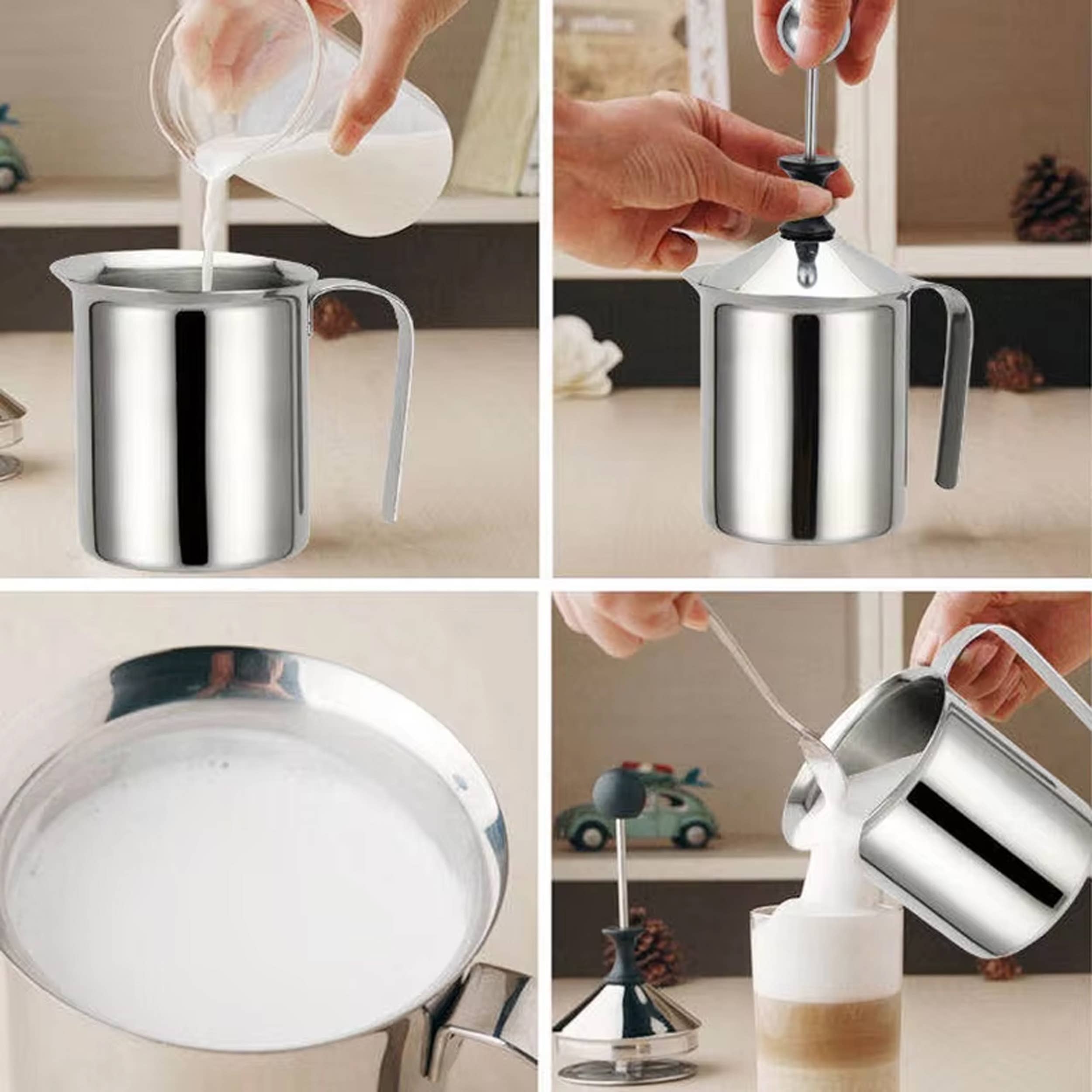 Haaro - Wholesale Kitchen Tool/Gadget - Stainless Steel Handheld Milk Frother For Kitchen Use5
