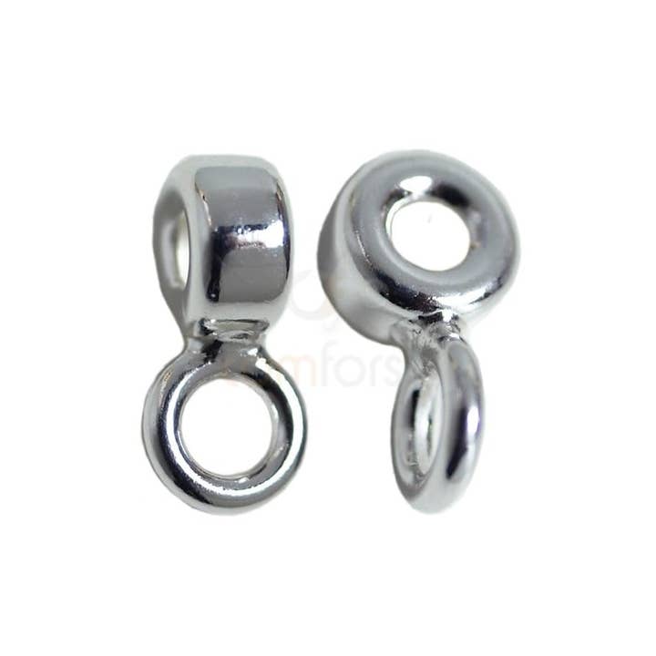 COM FORSA SL - Wholesale Craft Supplies - Sterling Silver 925 Donut 6 Mm With Jump Ring (2.1)1