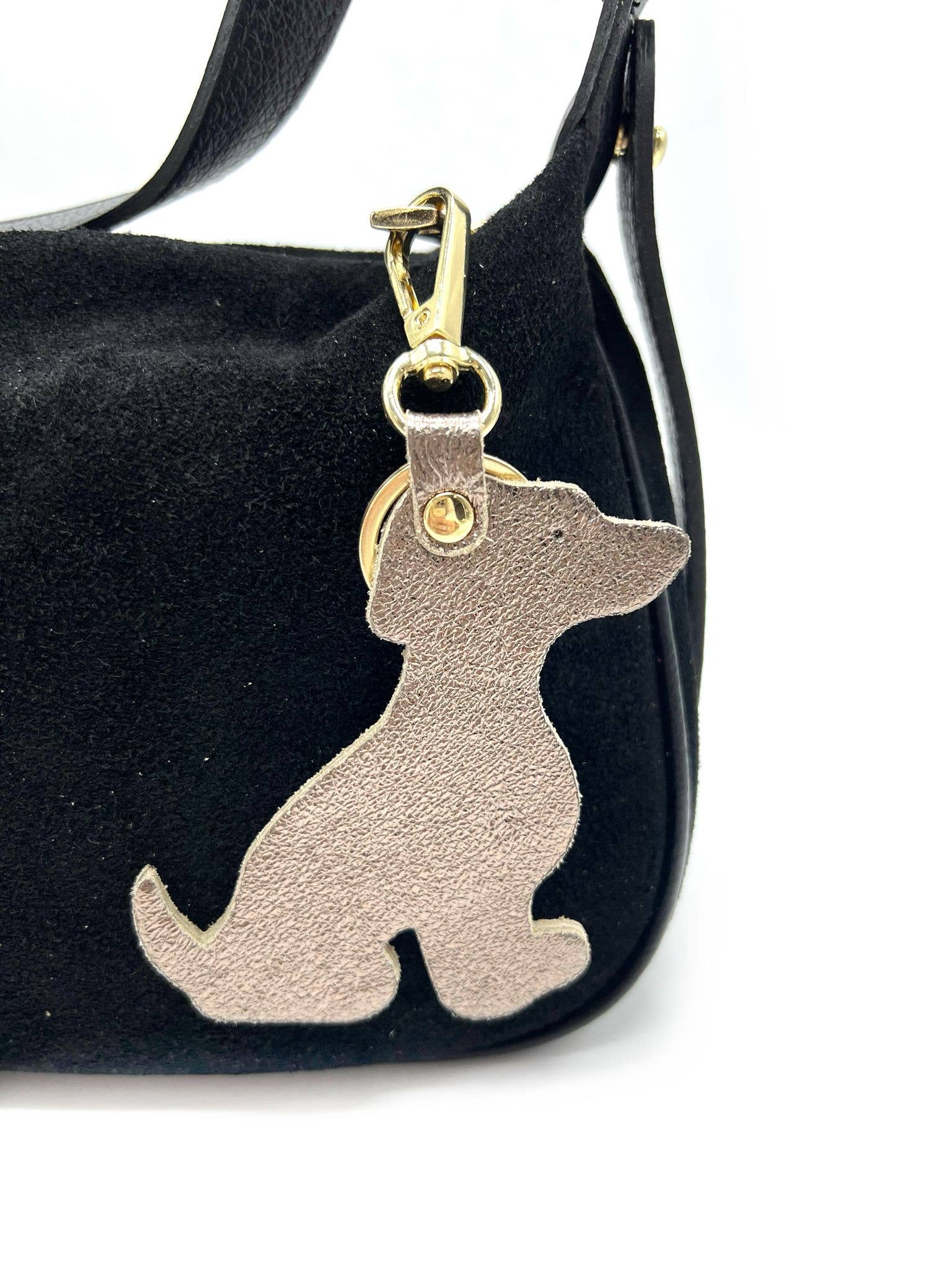 LINETA – wholesale Nyckelringar - Dam – PTC-1 Nyckelring i syntetläder med hundmotiv4