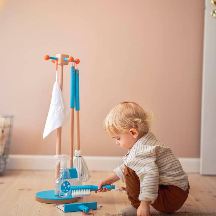 Moover Toys - Wholesale Toy Set - Kids - Kids Cleaning Set Aqua