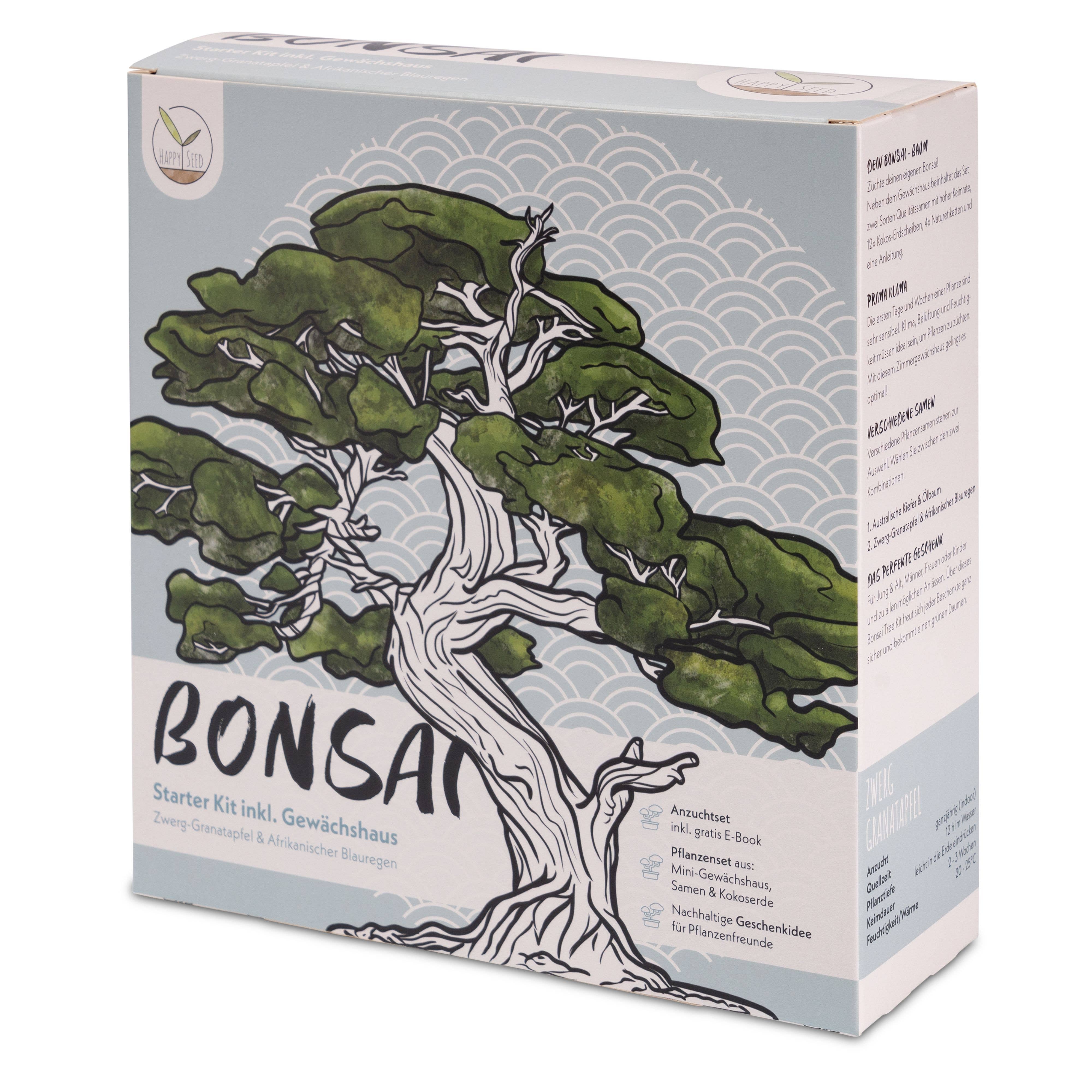 Vendix GmbH - Vendita all'ingrosso Semi di piante - Kit per iniziare a coltivare bonsai con guida eBook inclusa7